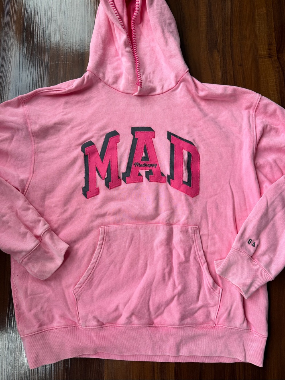 Madhappy x Gap Exclusive Pink Mad Hoodie - Picture 3 of 7